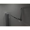 Mexen Velar Duo posuvné sprchové dvere 180 cm, grafit, brúsená gun gray - 871-180-000-42-66