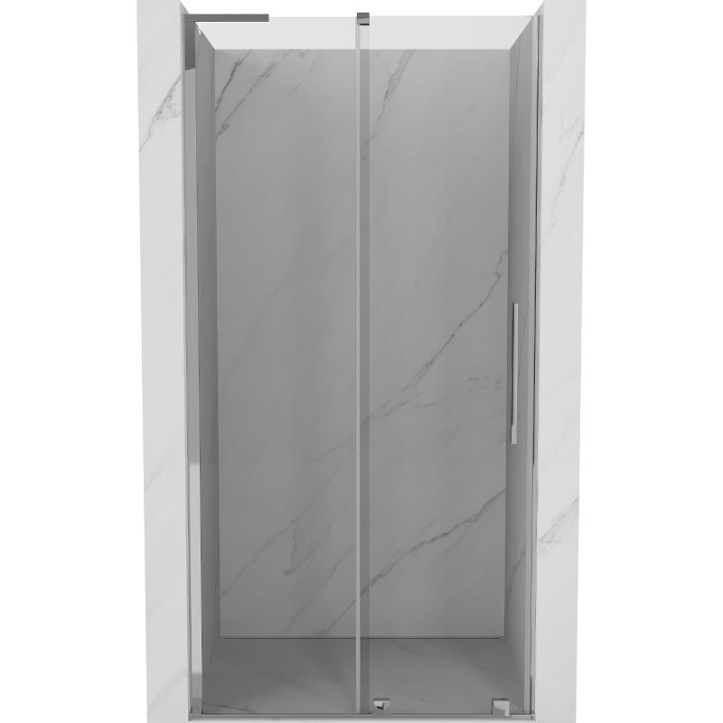 Mexen Velar L sprchové dvere posuvné 100 cm, transparentné, chróm - 871-100-003-01-01
