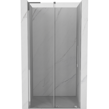 Mexen Velar L posuvné sprchové dvere 100 cm, priehľadné, chróm - 871-100-003-01-01