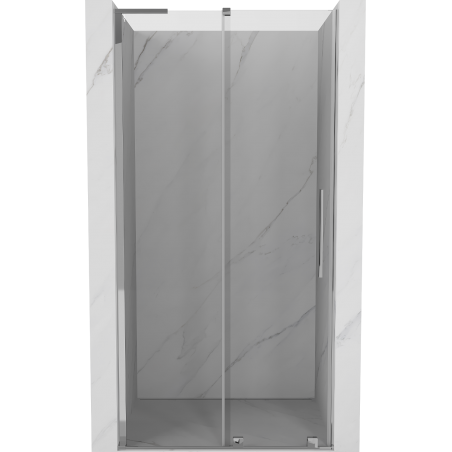 Mexen Velar L sprchové dvere posuvné 100 cm, transparentné, chróm - 871-100-003-01-01