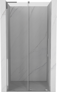 Mexen Velar L sprchové dvere posuvné 110 cm, transparentné, chróm - 871-110-003-01-01