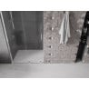 Mexen Velar L sprchové dvere posuvné 120 cm, transparentné, chróm - 871-120-003-01-01