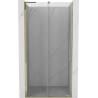 Mexen Velar L sprchové dvere posuvné 100 cm, transparentné, zlaté - 871-100-003-01-50