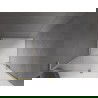 Mexen Velar L sprchové dvere posuvné 120 cm, číre, zlaté - 871-120-003-01-50