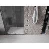 Mexen Velar L posuvné sprchové dvere 90 cm, priehľadné, brúsená zbraň šedá - 871-090-003-01-66