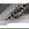 Mexen Velar L sprchové dvere posuvné 110 cm, priehľadné, brúsené gun gray - 871-110-003-01-66