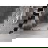 Mexen Velar L sprchové dvere posuvné 110 cm, priehľadné, brúsené gun gray - 871-110-003-01-66