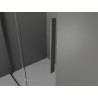 Mexen Velar L posuvné sprchové dvere 90 cm, priehľadné, brúsená zbraň šedá - 871-090-003-01-66