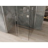 Mexen Omega posuvná sprchová kabína 110 x 80 cm, transparentná, chróm - 825-110-080-01-00