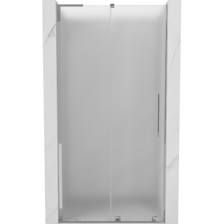 Mexen Velar L sprchové dvere posuvné 100 cm, mrazivé, chróm - 871-100-003-31-01