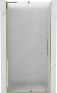 Mexen Velar L sprchové dvere posuvné 110 cm, matné, zlaté - 871-110-003-31-50