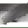 Mexen Velar L sprchové dvere posuvné 120 cm, mráz, zlaté - 871-120-003-31-50