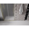 Mexen Velar L posuvné sprchové dvere 90 cm, mráz, zlaté kartáčované - 871-090-003-31-55