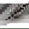 Mexen Velar L sprchové dvere posuvné 120 cm, matné, kartáčovaná farba gun gray - 871-120-003-31-66