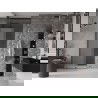 Mexen Velar L sprchové dvere posuvné 90 cm, mrazivé, gun metal - 871-090-003-31-95