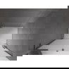 Mexen Velar L sprchové dvere posuvné 100 cm, mráz, gun metal - 871-100-003-31-95