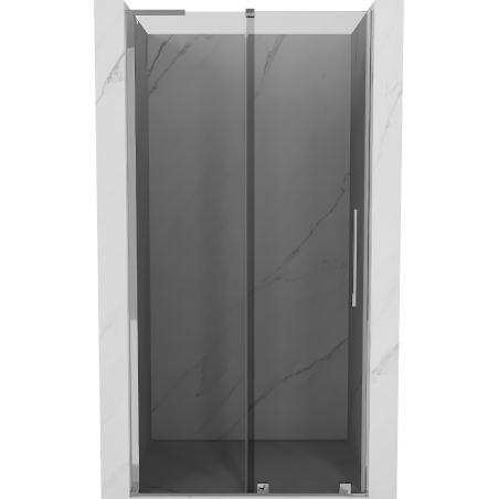 Mexen Velar L sprchové dvere posuvné 100 cm, grafit, chróm - 871-100-003-41-01