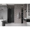 Mexen Velar L Posuvné sprchové dvere 90 cm, grafit, chróm - 871-090-003-41-01