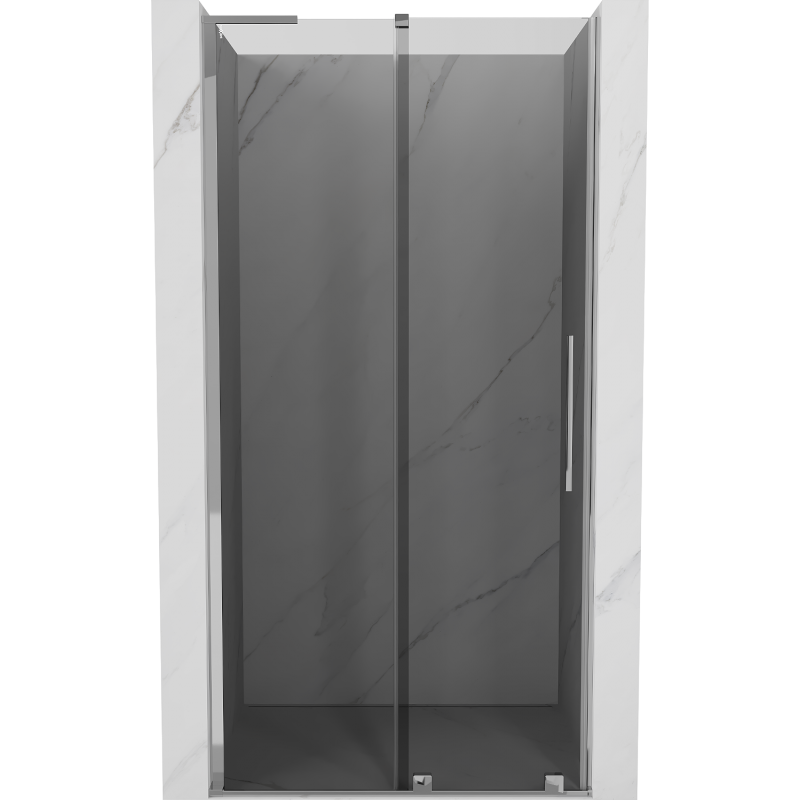 Mexen Velar L sprchové dvere posuvné 110 cm, grafit, chróm - 871-110-003-41-01