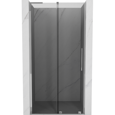 Mexen Velar L sprchové dvere posuvné 110 cm, grafit, chróm - 871-110-003-41-01