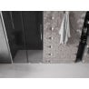 Mexen Velar L sprchové dvere posuvné 110 cm, grafit, chróm - 871-110-003-41-01