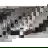Mexen Velar L sprchové dvere posuvné 90 cm, grafit, biele - 871-090-003-41-20