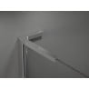 Mexen Velar L sprchové dvere posuvné 110 cm, grafit, chróm - 871-110-003-41-01