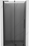 Mexen Velar L posuvné sprchové dvere 120 cm, grafit, čierne - 871-120-003-41-70