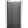 Mexen Velar L posuvné sprchové dvere 90 cm, grafit, brúsená gun šedá - 871-090-003-41-66