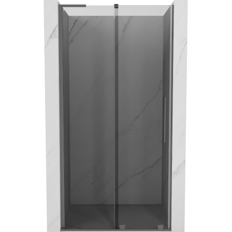 Mexen Velar L sprchové dvere posuvné 100 cm, grafit, gun metal - 871-100-003-41-95