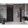 Mexen Velar L posuvné sprchové dvere 120 cm, grafit, gun metal - 871-120-003-41-95