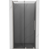 Mexen Velar L sprchové dvere posuvné 90 cm, grafit, brúsený nikel - 871-090-003-41-97