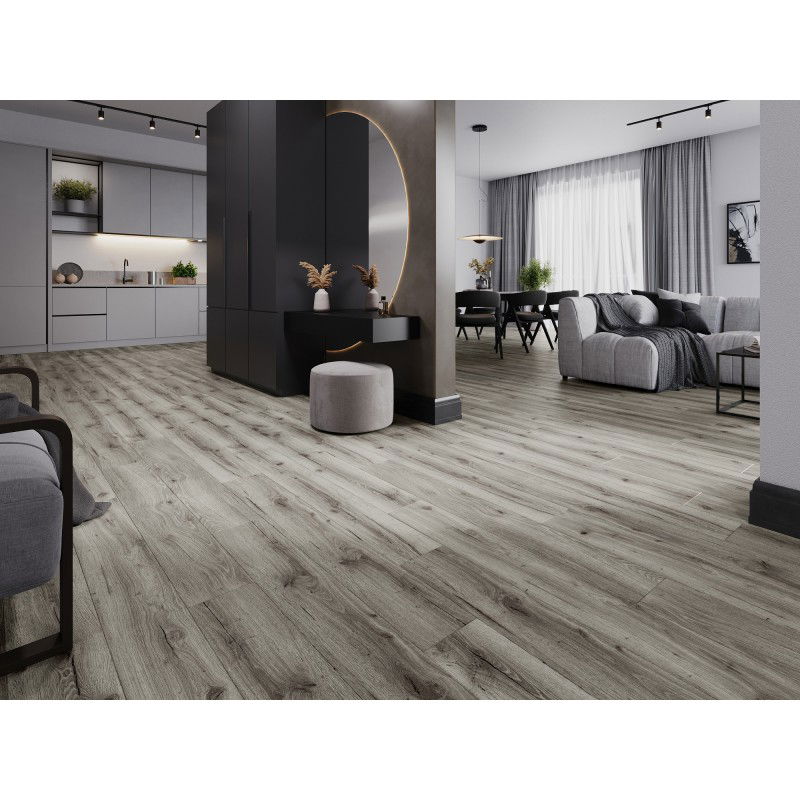 Mexen Ontario vzorka vinylových panelov 1240 x 182 mm SPC 6,5 mm, podklad IXPE 1,5 mm, 4 V-drážka, Dub - F1003-S