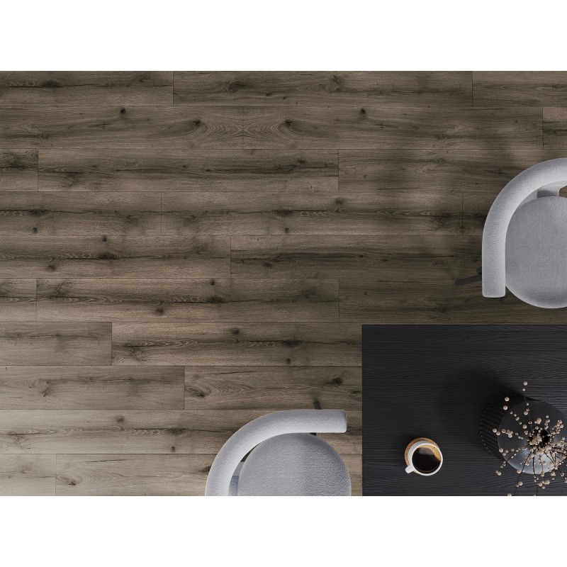 Mexen Sierra Vista vzorka vinylových panelov 1240 x 182 mm SPC 6,5 mm, podklad IXPE 1,5 mm, 4 V-drážky, Dub - F1004-S