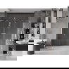 Mexen Velar L Duo posuvné sprchové dvere 170 cm, priehľadné, chróm - 871-170-003-02-01