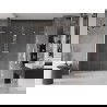 Mexen Velar L Duo sprchové posuvné dvere 180 cm, transparentné, chróm - 871-180-003-02-01