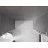 Mexen Velar L Duo sprchové dvere posuvné 200 cm, transparentné, chróm - 871-200-003-02-01