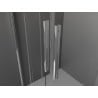 Mexen Velar L Duo sprchové posuvné dvere 180 cm, transparentné, chróm - 871-180-003-02-01
