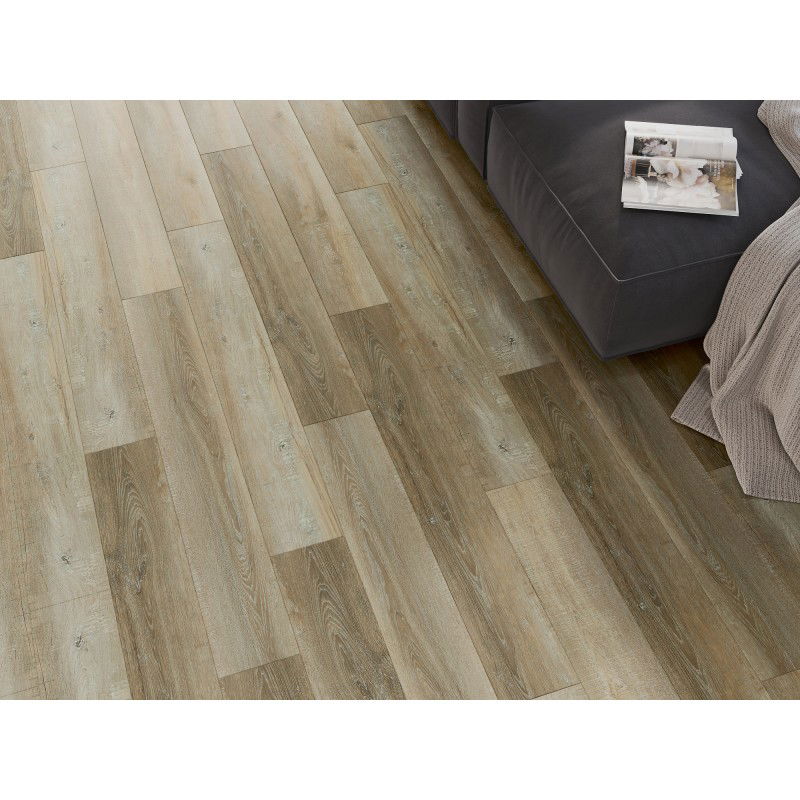 Mexen Cortland vzorka vinylových panelov 1240 x 182 mm SPC 6,5 mm, podklad IXPE 1,5 mm, 4 V-Fuga, Dub - F1008-S