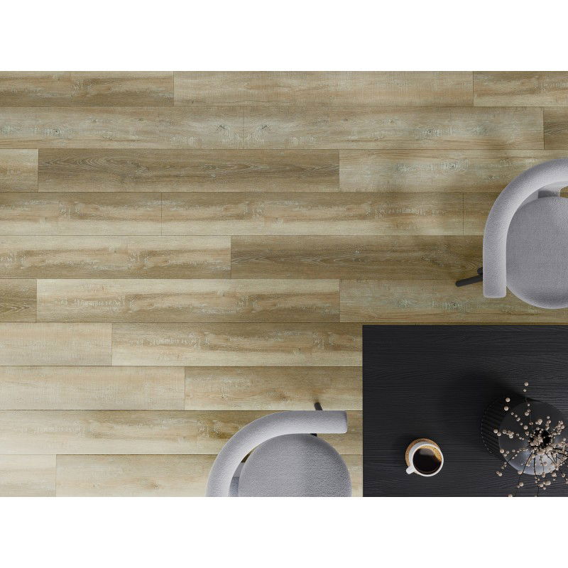 Mexen West Orange vzorka vinylových panelov 1240 x 182 mm SPC 6,5 mm, podklad IXPE 1,5 mm, 4 V-drážka, Dub - F1009-S
