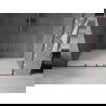 Mexen Velar L Duo posuvné sprchové dvere 170 cm, transparentné, gun metal - 871-170-003-02-95