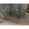 Mexen Omega sprchová kabína, posuvné dvere 150 x 100 cm, transparentnéné, chrómová - 825-150-100-01-00