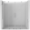 Mexen Velar L Duo sprchové dvere posuvné 180 cm, matné, chróm - 871-180-003-32-01