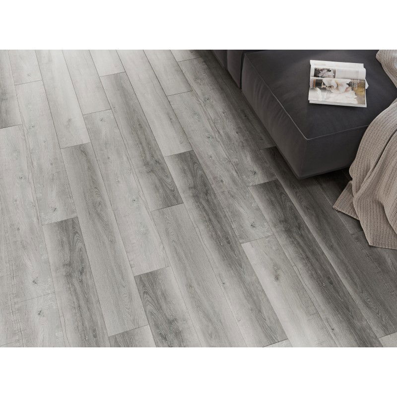 Mexen Santa Clara vzorka vinylových panelov SPC 6,5 mm, podložka IXPE 1,5 mm, 4 V-drážka, Dub - F1010-S