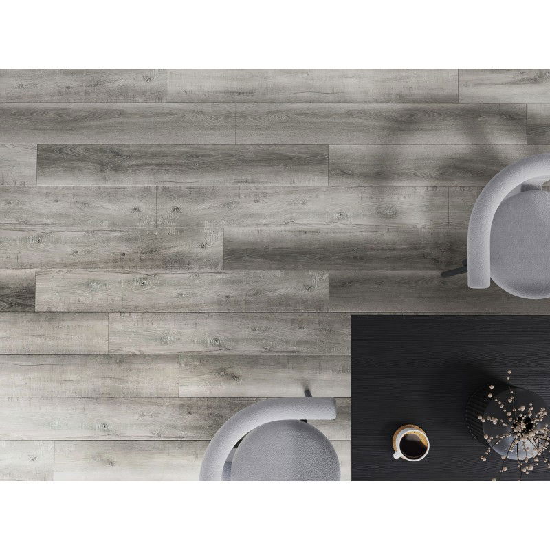 Mexen Santa Clara vzorka vinylových panelov SPC 6,5 mm, podložka IXPE 1,5 mm, 4 V-drážka, Dub - F1010-S