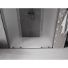Mexen Velar L Duo sprchové dvere posuvné 170 cm, matné, gun gray kartáčovaný - 871-170-003-32-66