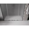 Mexen Velar L Duo posuvné sprchové dvere 170 cm, mrazivá, gun gray brúsená - 871-170-003-32-66