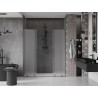 Mexen Velar L Duo sprchové dvere posuvné 170 cm, matné, gun gray kartáčovaný - 871-170-003-32-66