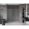 Mexen Velar L Duo sprchové dvere posuvné 170 cm, matné, gun gray kartáčovaný - 871-170-003-32-66