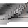 Mexen Velar L Duo sprchové dvere posuvné 180 cm, námraza, gun metal - 871-180-003-32-95